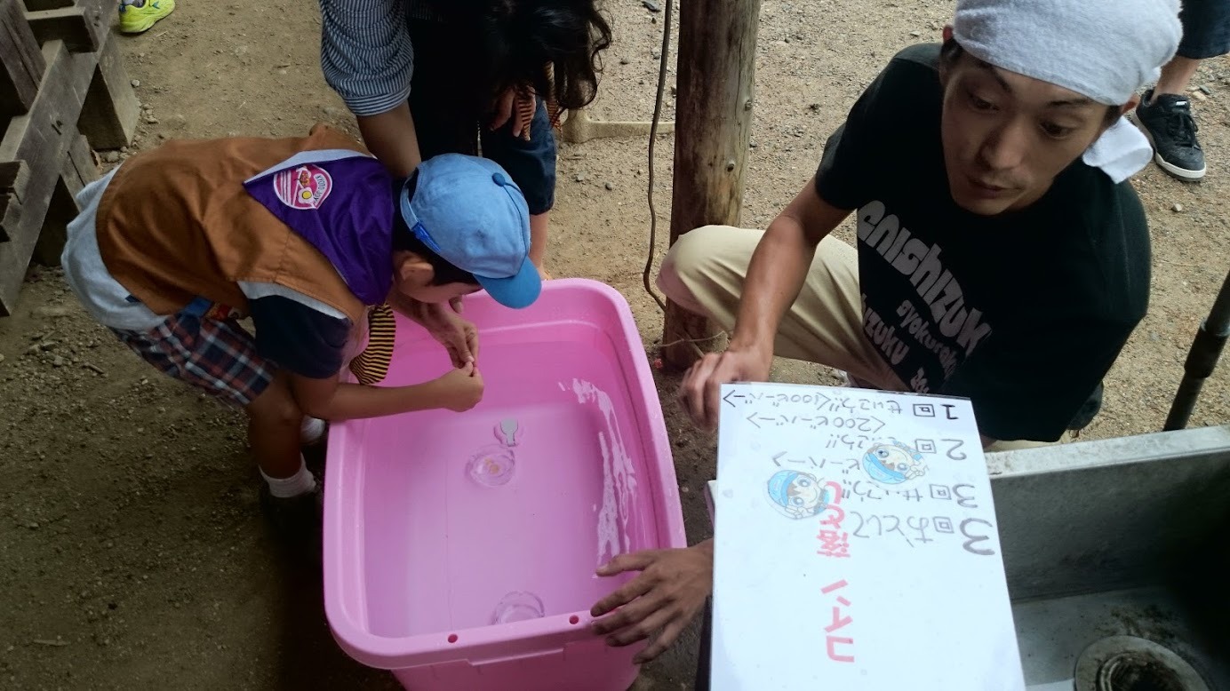 隊集会「 なつまつりだよ～！」 その２: ボーイスカウト城陽第一団